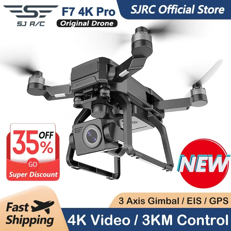 Drone Camera Professional - SJRC F7 4K 프로 카메라 드론,